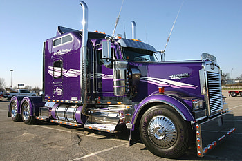 Custom W900L JR Hood, Kenworth HD wallpaper